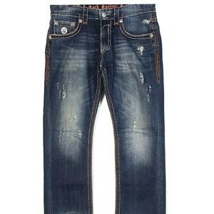 Rock revival size 33 Tyson straight jeans